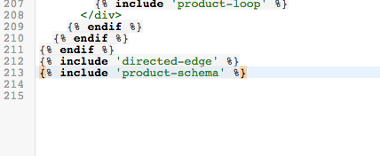 pasted product schema code example